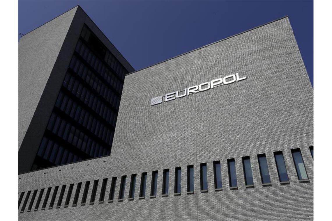 150 Festnahmen bei Schlag gegen Darknet-Kriminalität Das Hauptquartier der Europäischen Polizeibehörde Europol in Den Haag. Foto: Nicolas Maeterlinck/BELGA/dpa