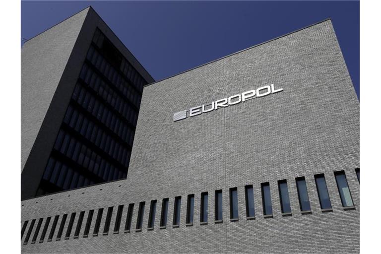 Das Hauptquartier der Europäischen Polizeibehörde Europol in Den Haag. Foto: Nicolas Maeterlinck/BELGA/dpa
