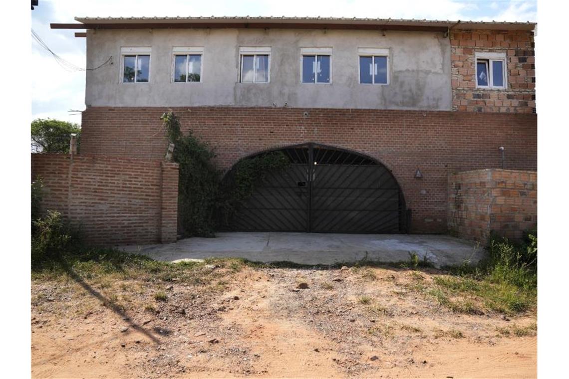 Das Haus des ermordeten deutschen Archäologen in Aregua. Foto: Jorge Saenz/AP/dpa