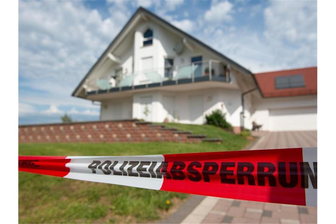 Das Haus des ermordeten Kasseler Regierungspräsidenten Walter Lübcke. Foto: Swen Pförtner/dpa