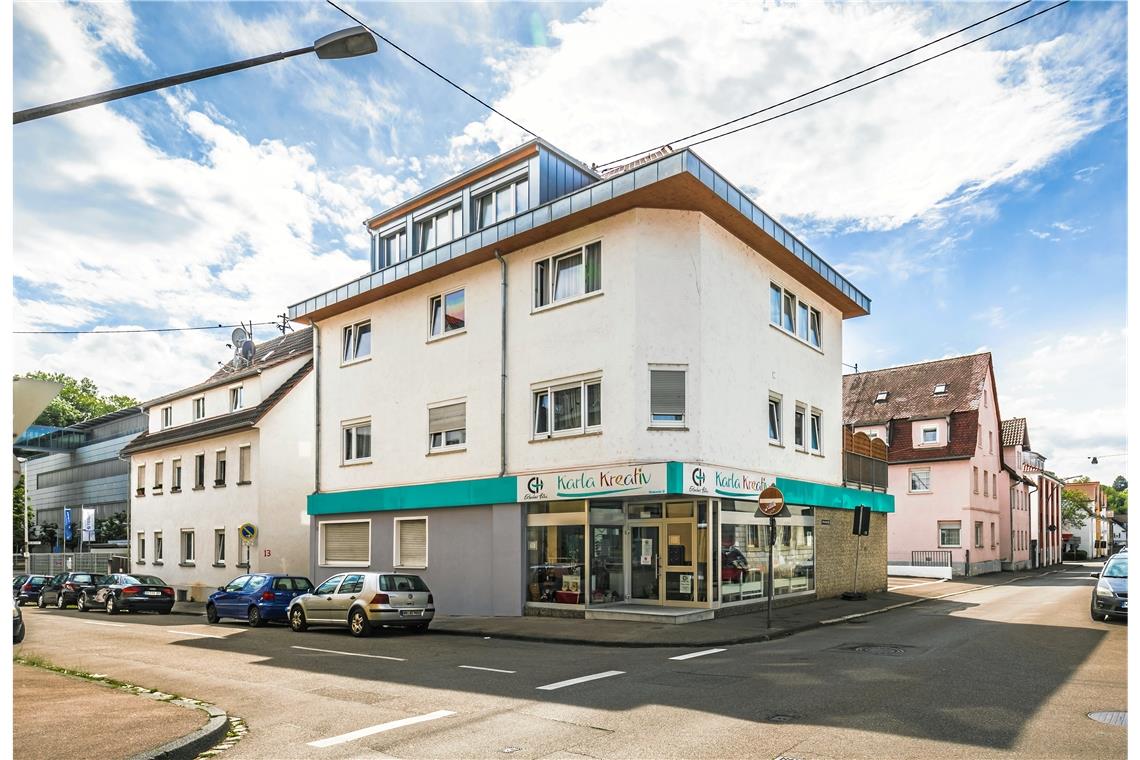 Das Haus Karla befindet sich in der Karlstraße. Im Erdgeschoss ist die Werkstatt Karla Kreativ, darüber sind die Wohngemeinschaften. Foto: A. Becher