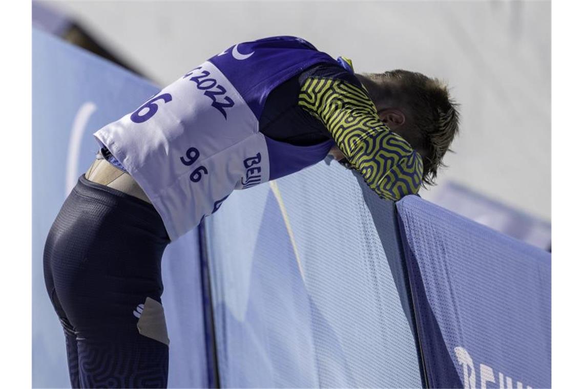 „Haus zerstört“: Ukrainischer Para-Biathlet in Sorge Das Haus vom Ukrainer Dmitro Sujarko wurde zerstört. Foto: Mark Edward Harris/ZUMA Press Wire/dpa