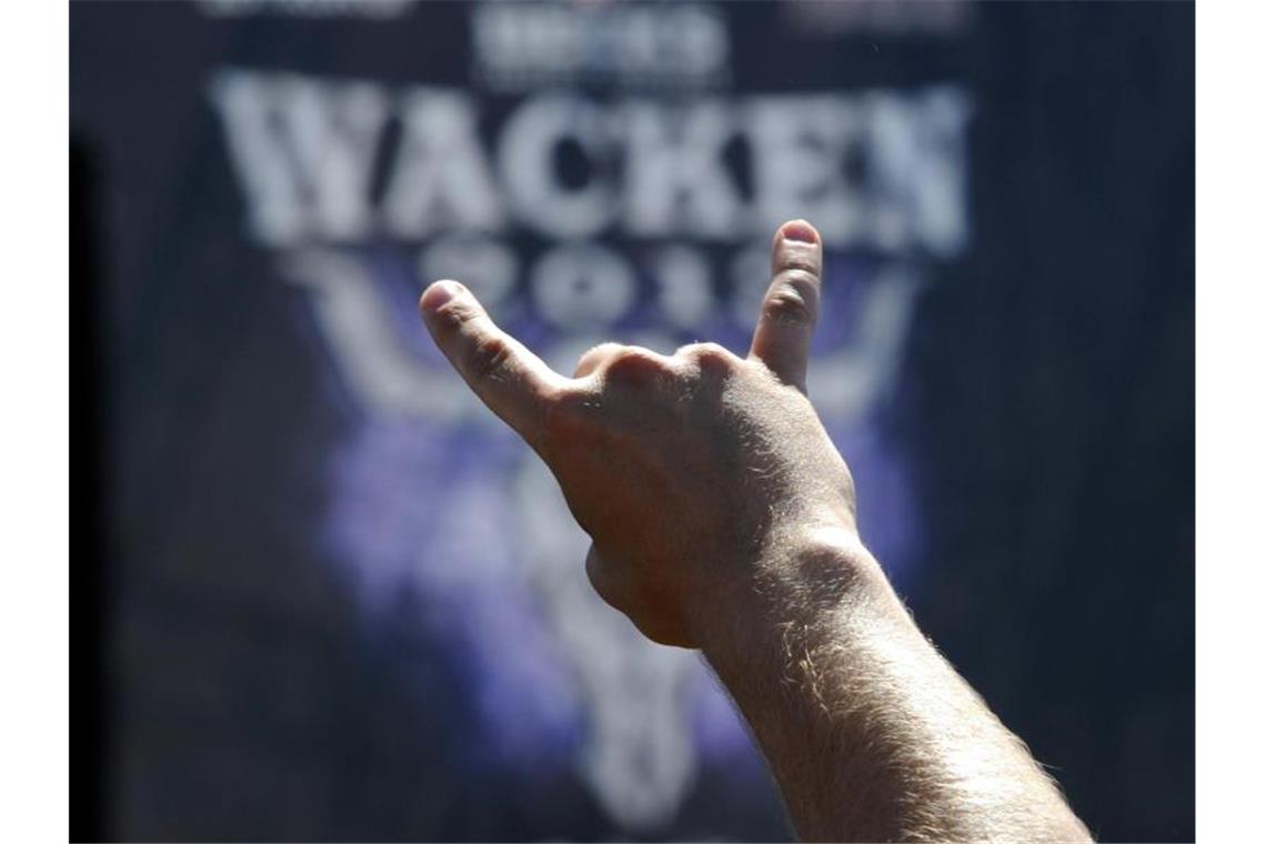 Das Heavy-Metal-Festival Wacken fand in diesem Jahr online statt. Foto: Carsten Rehder/dpa/Archivbild