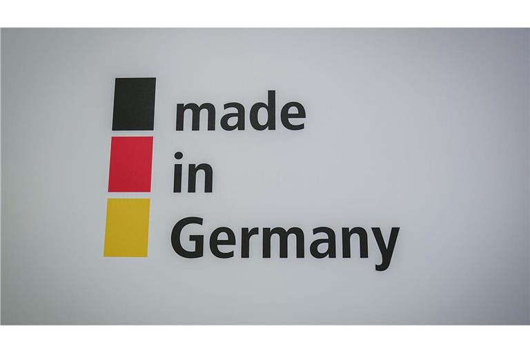 Das Herkunftssiegel "Made in Germany" ist international angesehen (Archivbild)