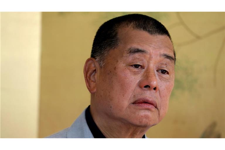 Das Hongkonger Gericht hatte Jimmy Lai bereits im Dezember für schuldig befunden. (Archivbild)