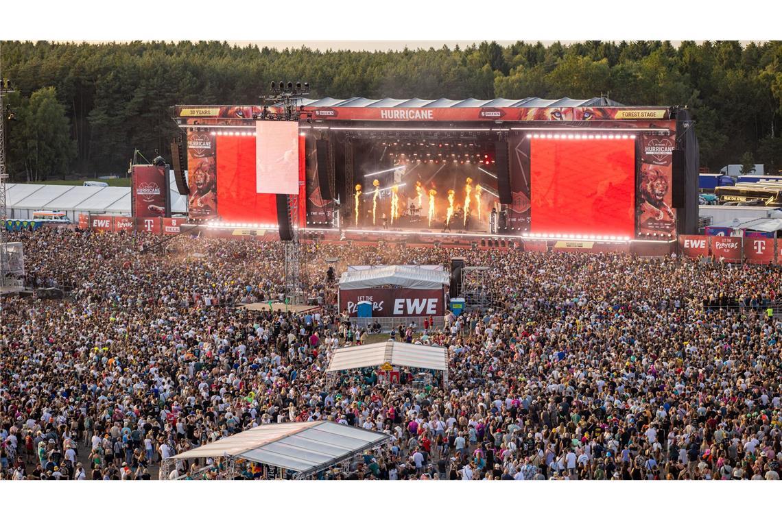 Das Hurricane zählt zu den größten Festivals in Deutschland. (Symbolbild)
