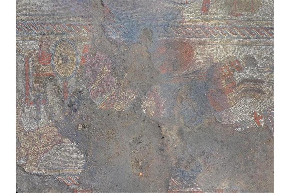 Englischer Landwirt entdeckt römisches Mosaik