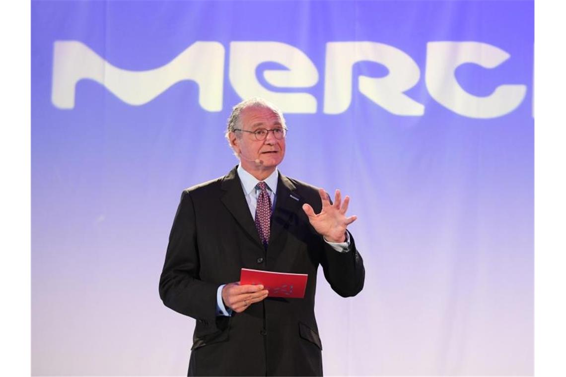 Merck steigert Gewinn im Corona-Jahr „Das Jahr 2020 war geprägt von beispiellosen Turbulenzen“: Stefan Oschmann, Vorsitzender der Geschäftleitung der Merck KGaA. Foto: Arne Dedert/dpa