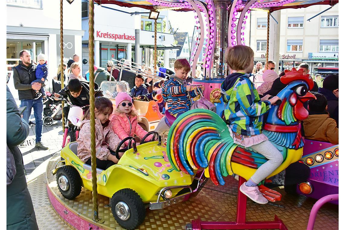 Das Kinderkarussell ist immer gefragt.