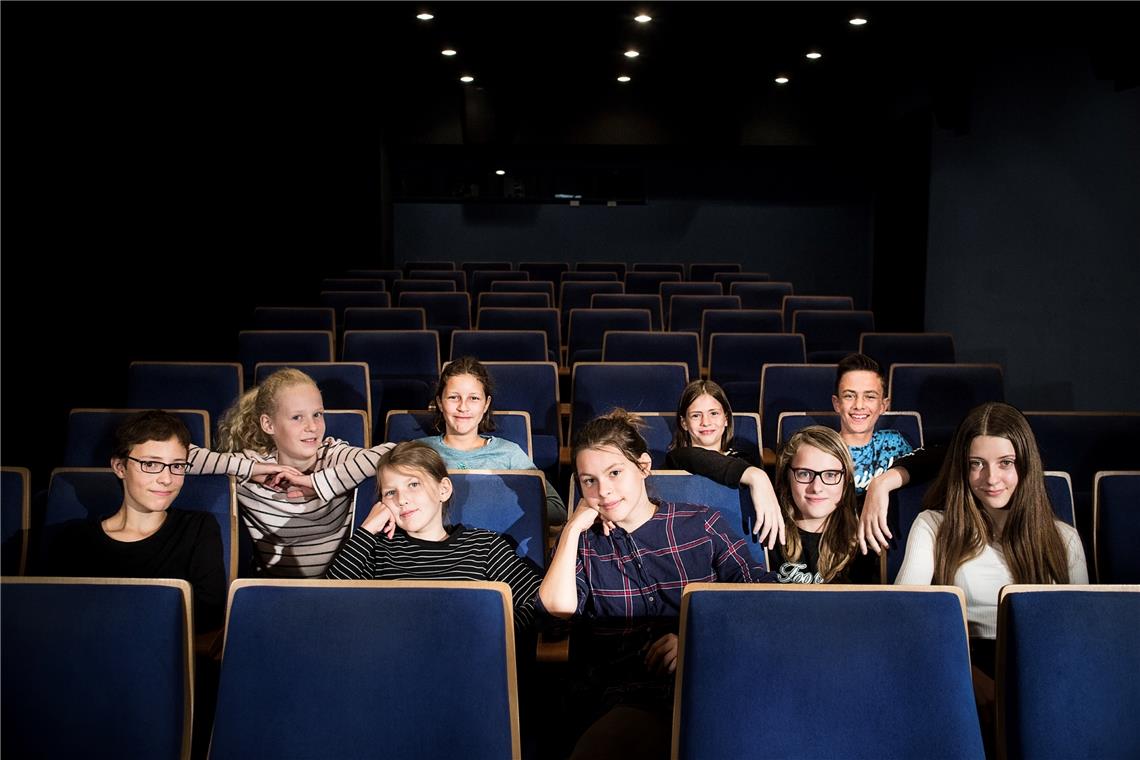 Das Kino ganz für sich: Eine Jugendfilmjury vor der Coronapandemie. Foto: Deutsche Film- und Medienbewertung