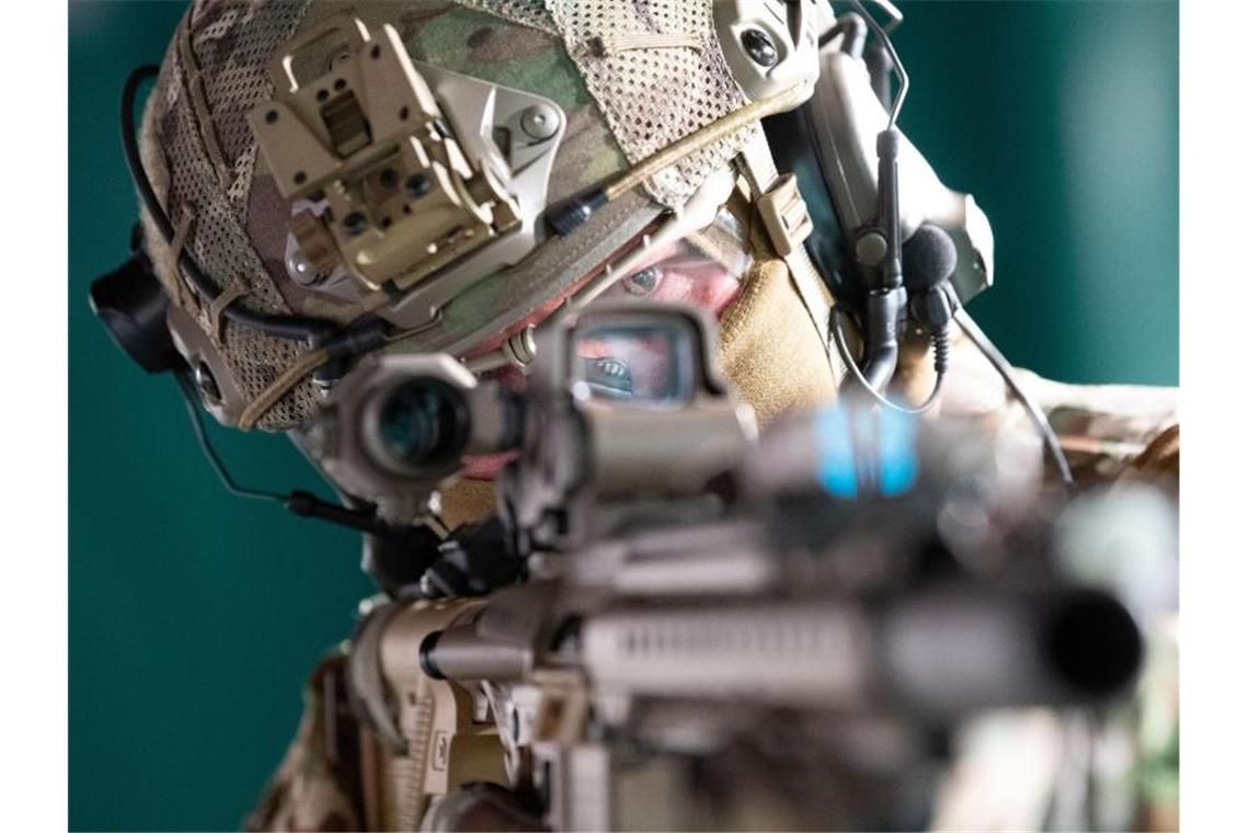 Das Kommando Spezialkräfte bleibt bestehen Das Kommando Spezialkräfte der Bundeswehr bleibt erhalten. Foto: Marijan Murat/dpa