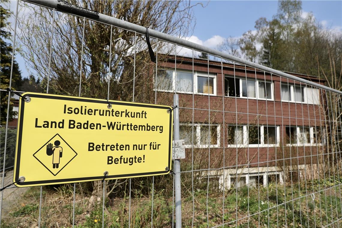 Das Land Baden-Württemberg hat die Isolierunterkunft für an Covid-19 erkrankte Flüchtlinge in Sechselberg reaktiviert. Archivfoto: B. Büttner