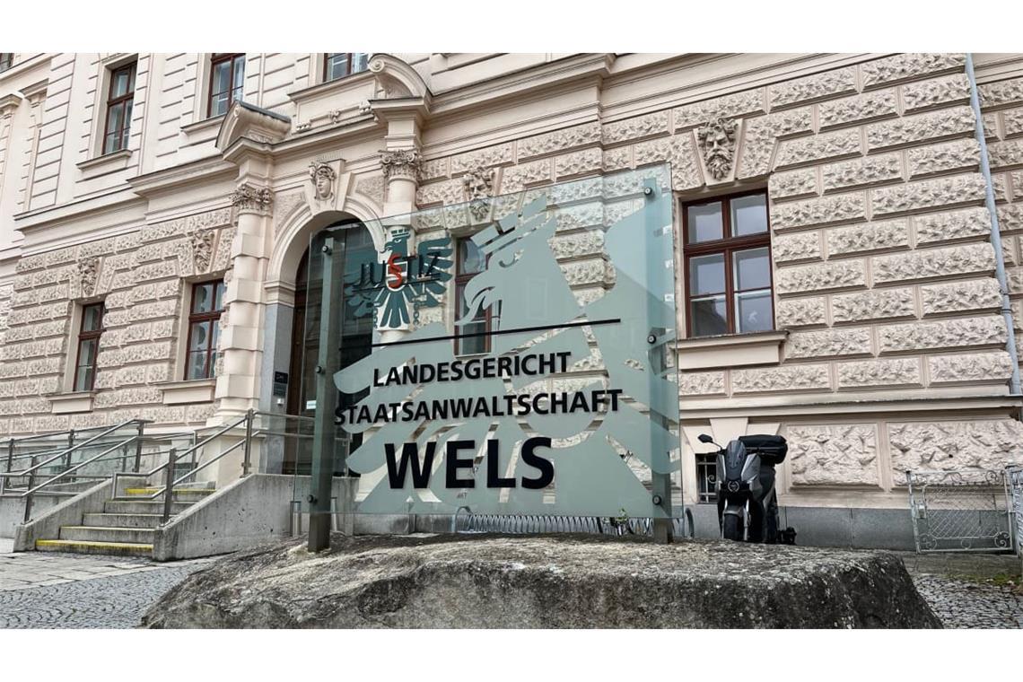 Das Landgericht Wels. Ein deutscher Autofahrer ist nach einer Fahrt in Österreich zu fünf Jahren Haft verurteilt worden (Symbolfoto).