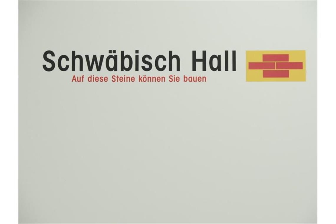 Das Logo der Bausparkasse Schwäbisch Hall. Foto: picture alliance / dpa/Archivbild
