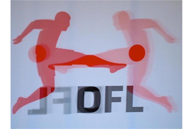 Das Logo der Deutschen Fußball Liga (DFL). Foto: Arne Dedert/dpa