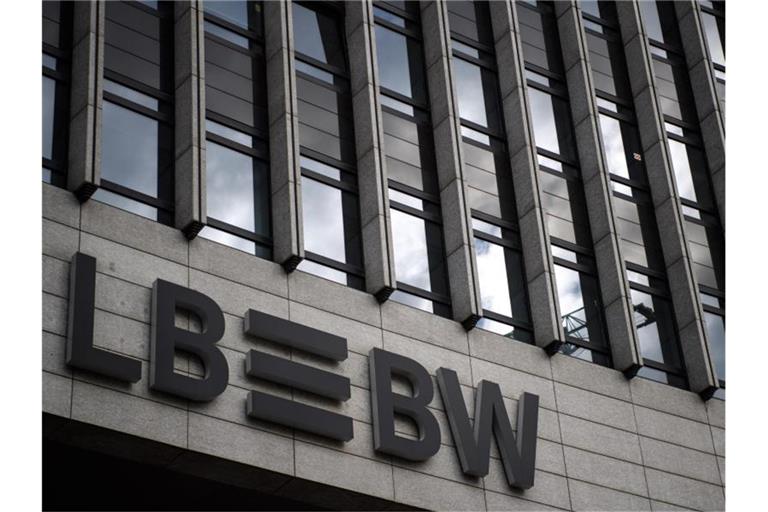 Das Logo der Landesbank Baden-Württemberg. Foto: Sebastian Gollnow/dpa/Archivbild