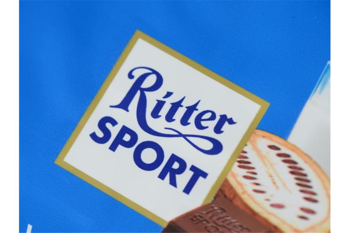 Schokoladenfabrikant Ritter: Bio ist bei uns gescheitert Das Logo der Marke Ritter-Sport-Schokolade ist zu sehen. Foto: picture alliance / dpa/Archivbild