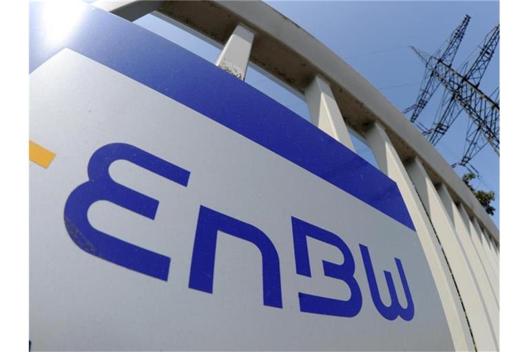 Das Logo des Energieversorgers EnBW. Foto: picture alliance / dpa