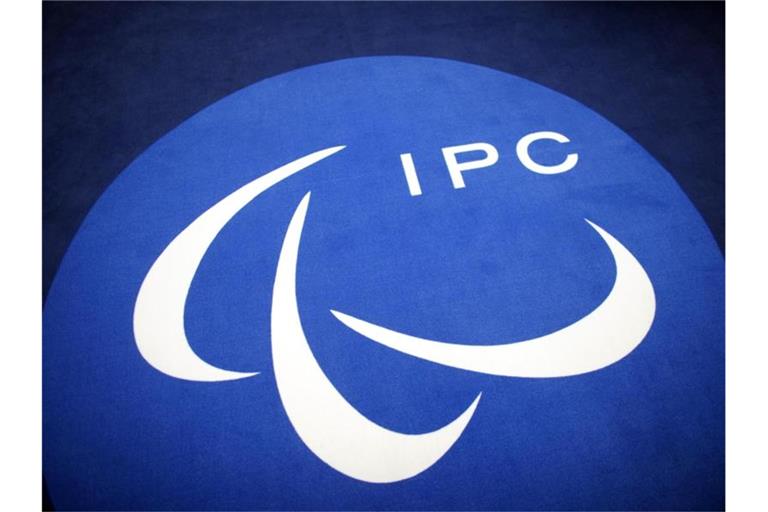 Das Logo des Internationalen Paralympischen Komitees (IPC). Foto: picture alliance / Rolf Vennenbernd/dpa