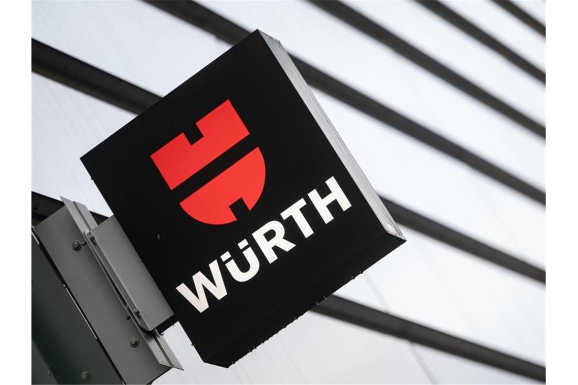 Das Logo des Werkzeug-Handelskonzerns Würth. Foto: Marijan Murat/dpa