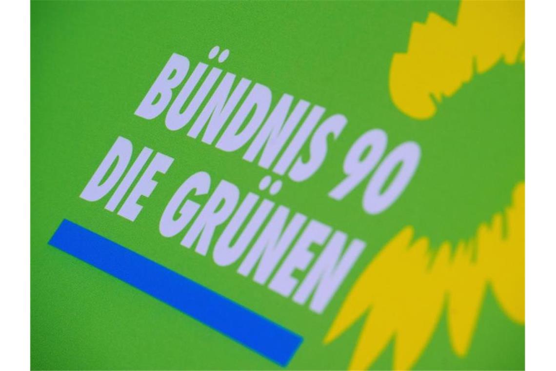 Das Logo von Bündnis 90/Die Grünen. Foto: Stefan Sauer/Archivbild