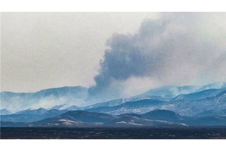 Das "Madre Fire" ist das bislang größte Feuer in Kalifornien in diesem Jahr.
