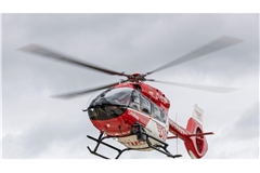 Das Mädchen wurde mit einem Rettungshubschrauber in eine Klinik geflogen. (Symbolbild)