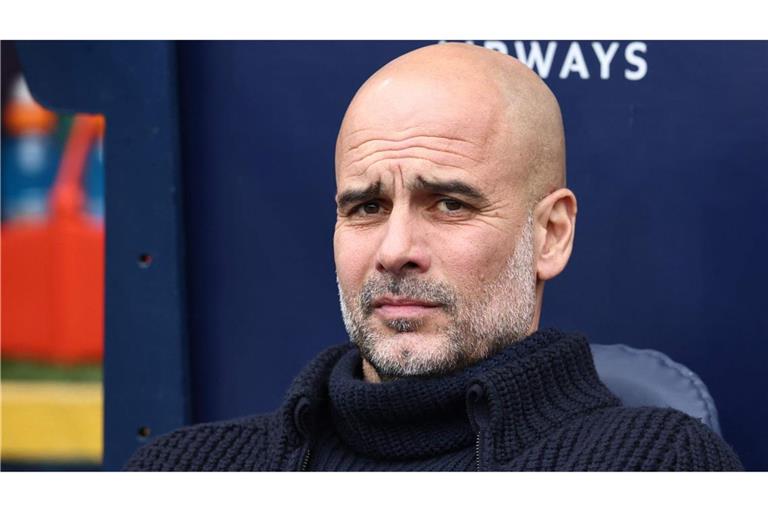 Das Management erklärt, der frühere Münchner Trainer Pep Guardiola bleibe bei Manchester City (Archivfoto).