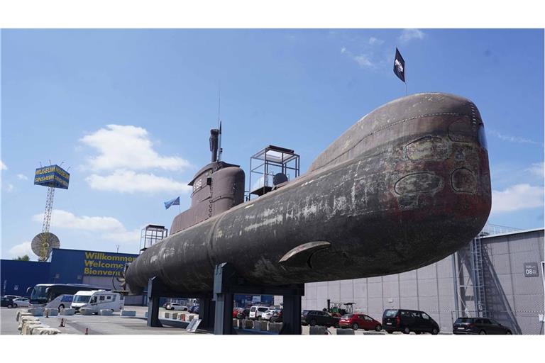 Das Marine-U-Boot U17 kann man künftig im Technik Museum Sinsheim bestaunen – von außen und innen.
