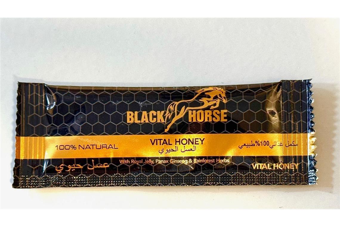 Das Mittel „Black Horse“ enthält eine hohe Dosis Taladafil.