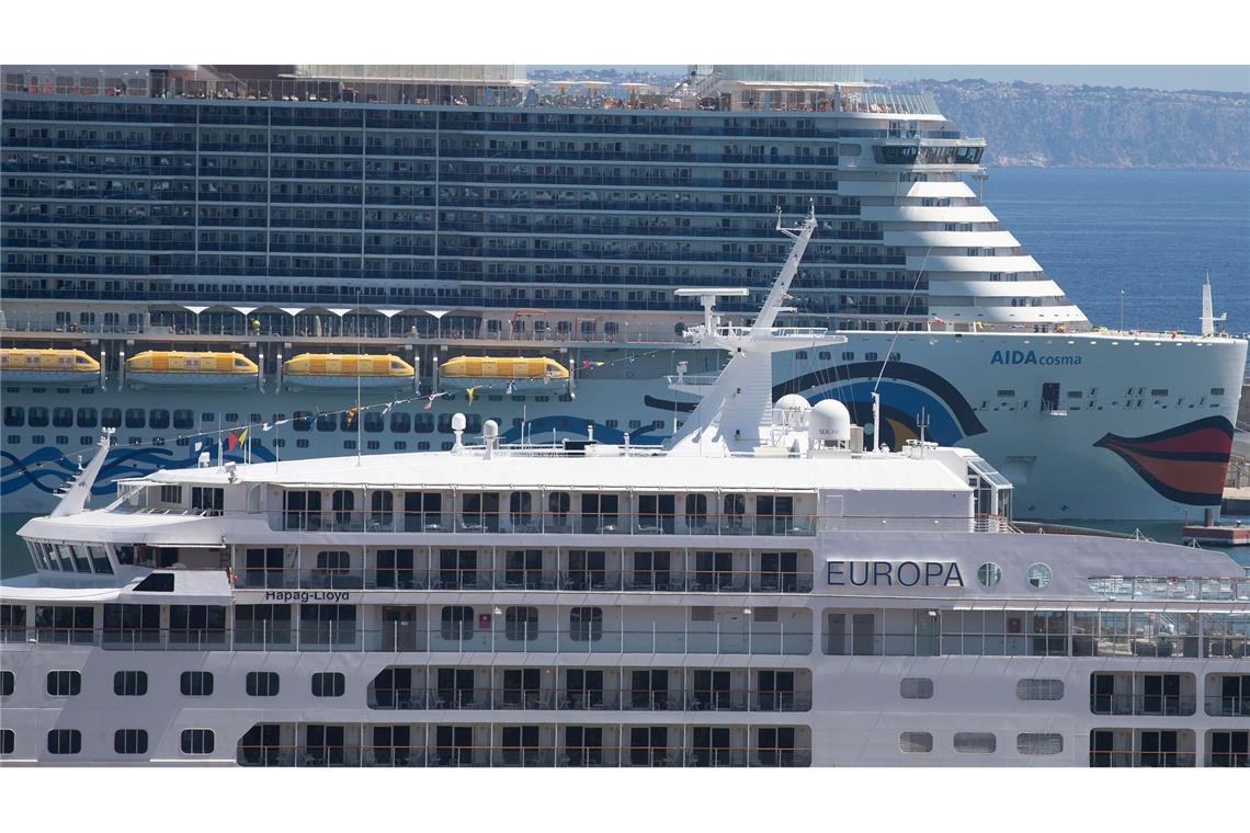 Reedereien erwarten mehr Kreuzfahrtpassagiere als je zuvor Das Mittelmeer gehörte im vergangenen Jahr nach der Karibik zum wichtigsten Ziel von Kreuzfahrten.