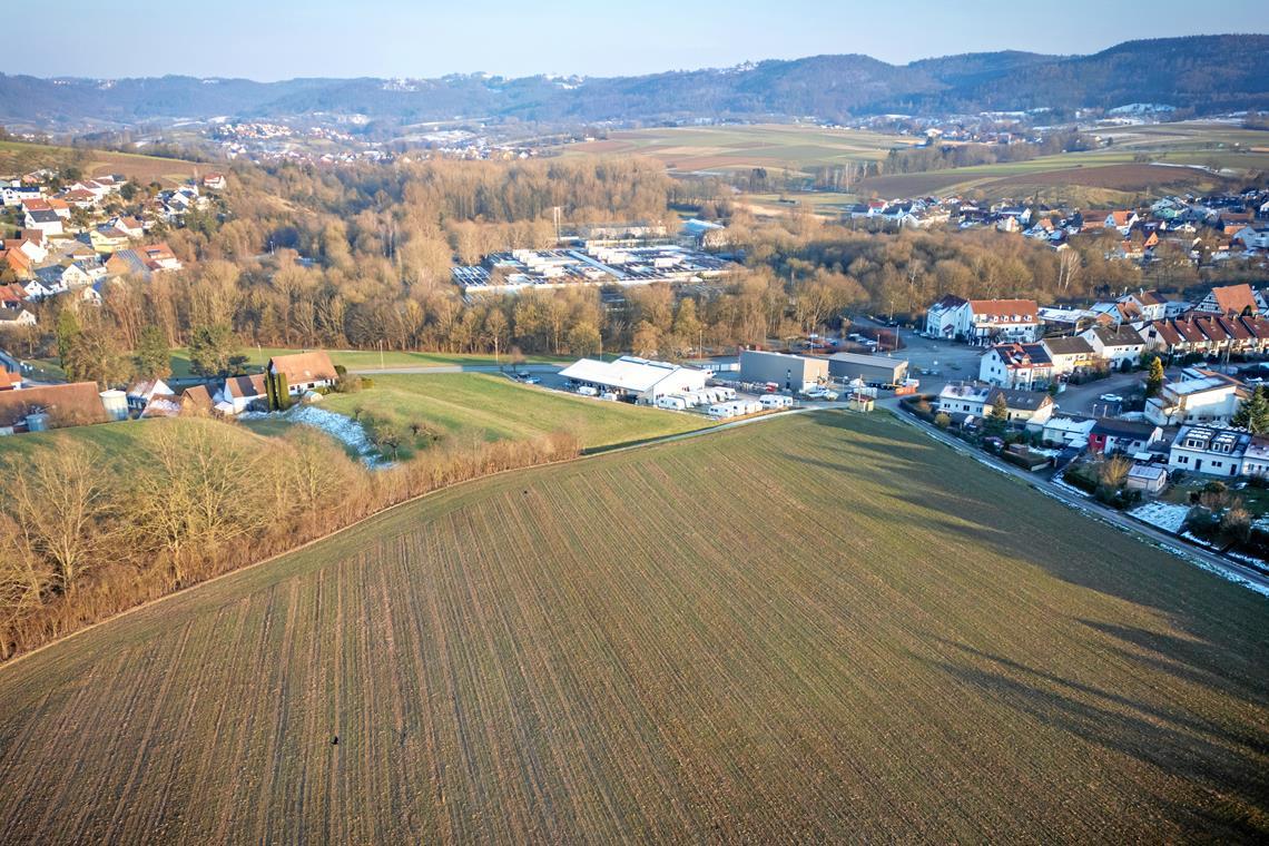 Das Mittelspannungsnetz entsteht zwischen Oberweissach, Wattenweiler und Cottenweiler. Archivfoto: Alexander Becher