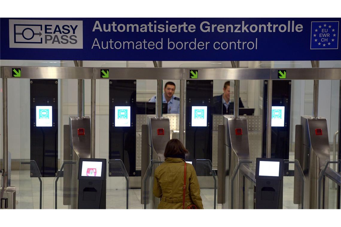 Das neue EU-Grenzsystem soll mehr automatisierte Kontrollen ermöglichen. (Archivbild)