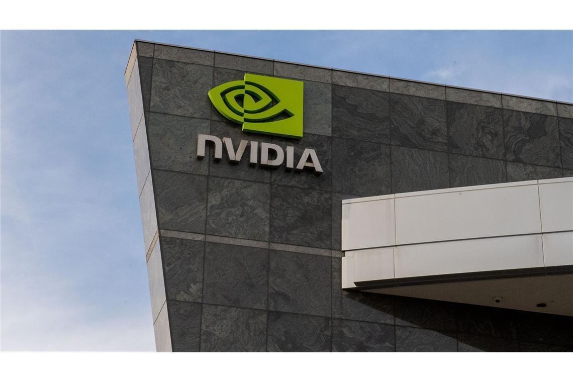 Nvidia als erste Firma mehr als fünf Billionen Dollar wert Das Nvidia-Hauptquartier im Silicon Valley.