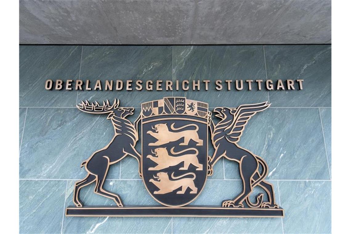 Nicht jedes Hohenloher Schwein ist „Hohenloher Landschwein“ Das Oberlandesgericht in Stuttgart. Foto: Sebastian Gollnow/Archivbild
