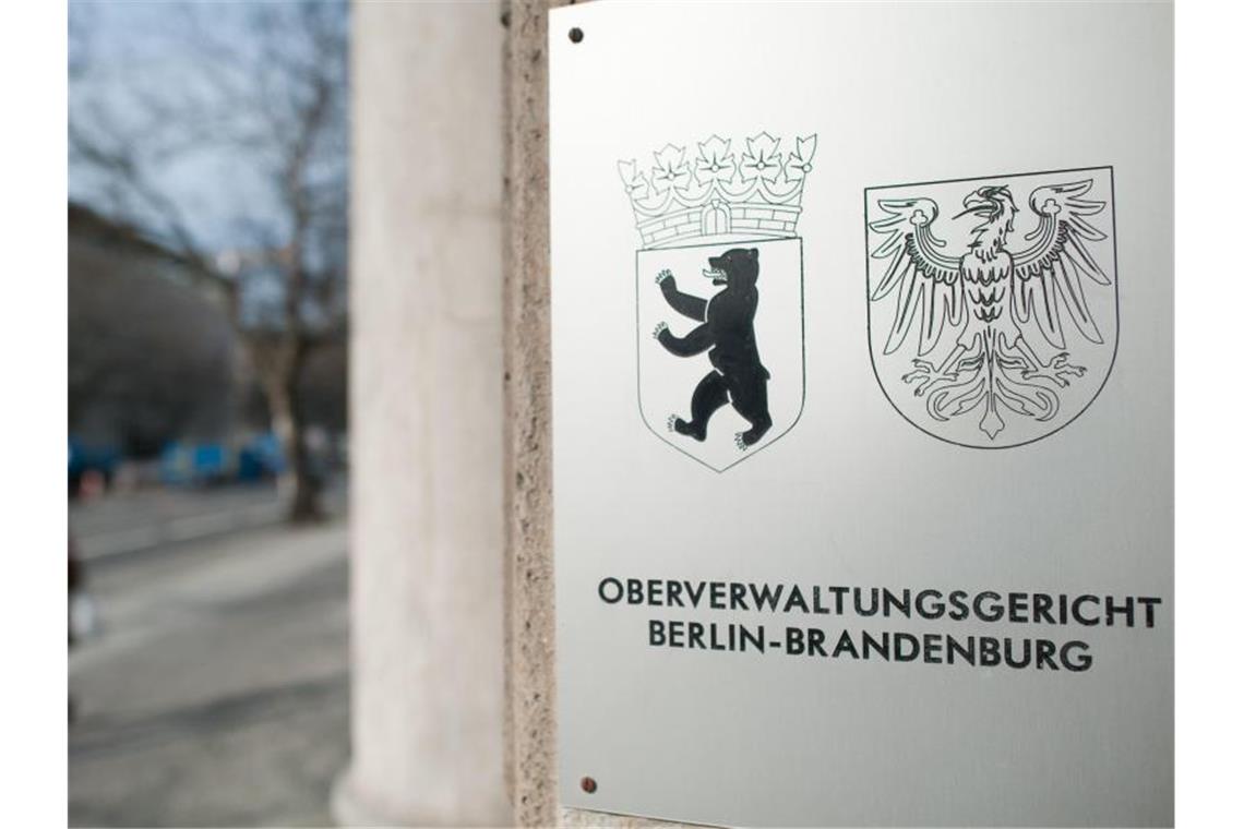 Das Oberverwaltungsgericht Berlin-Brandenburg. Foto: picture alliance / dpa