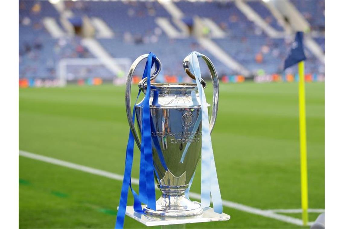 Das Objekt der Begierde: Die Champions-League-Trophäe. Foto: David Klein/CSM via ZUMA Wire/dpa