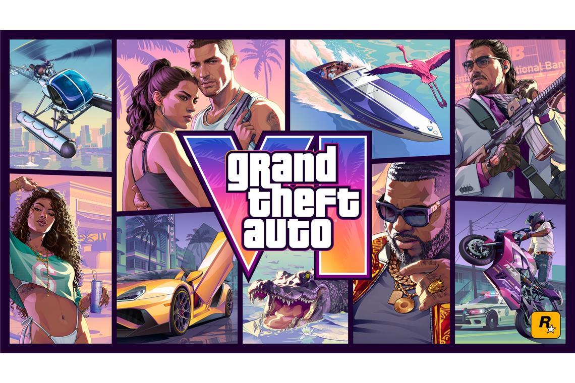 Das offizielle Artwork von GTA 6.