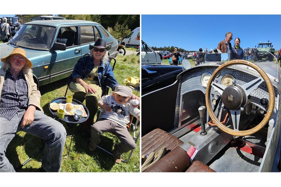 Oldtimerfreunde feiern auf der Schwäbischen Alb die Technikgeschichte