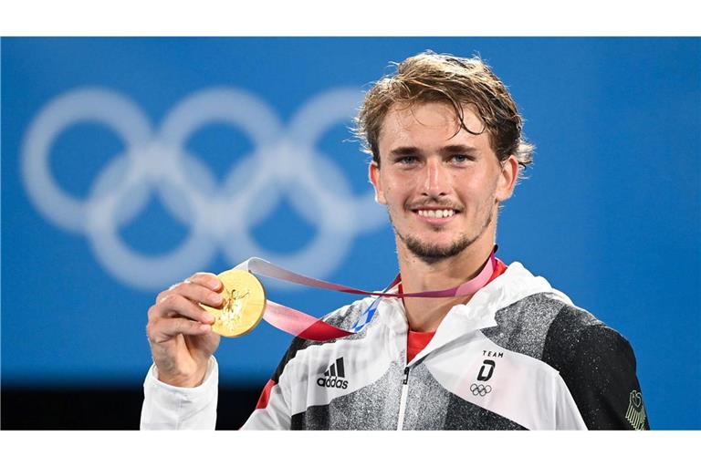 Das Olympiagold 2021 bleibt Zverev für immer. (Archivbild)