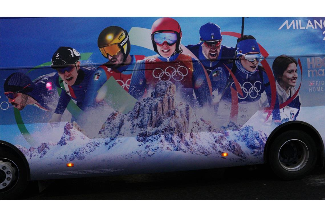 Das olympische Bus-System ist ausgeklügelt.