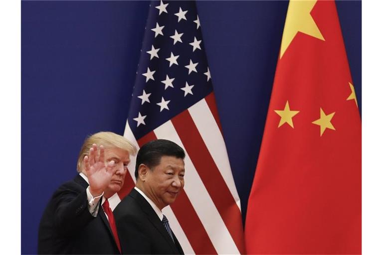 Das partielle Handelsabkommen der USA mit China soll am 15. Januar im Weißen Haus unterzeichnet werden. Foto: Andy Wong/AP/dpa