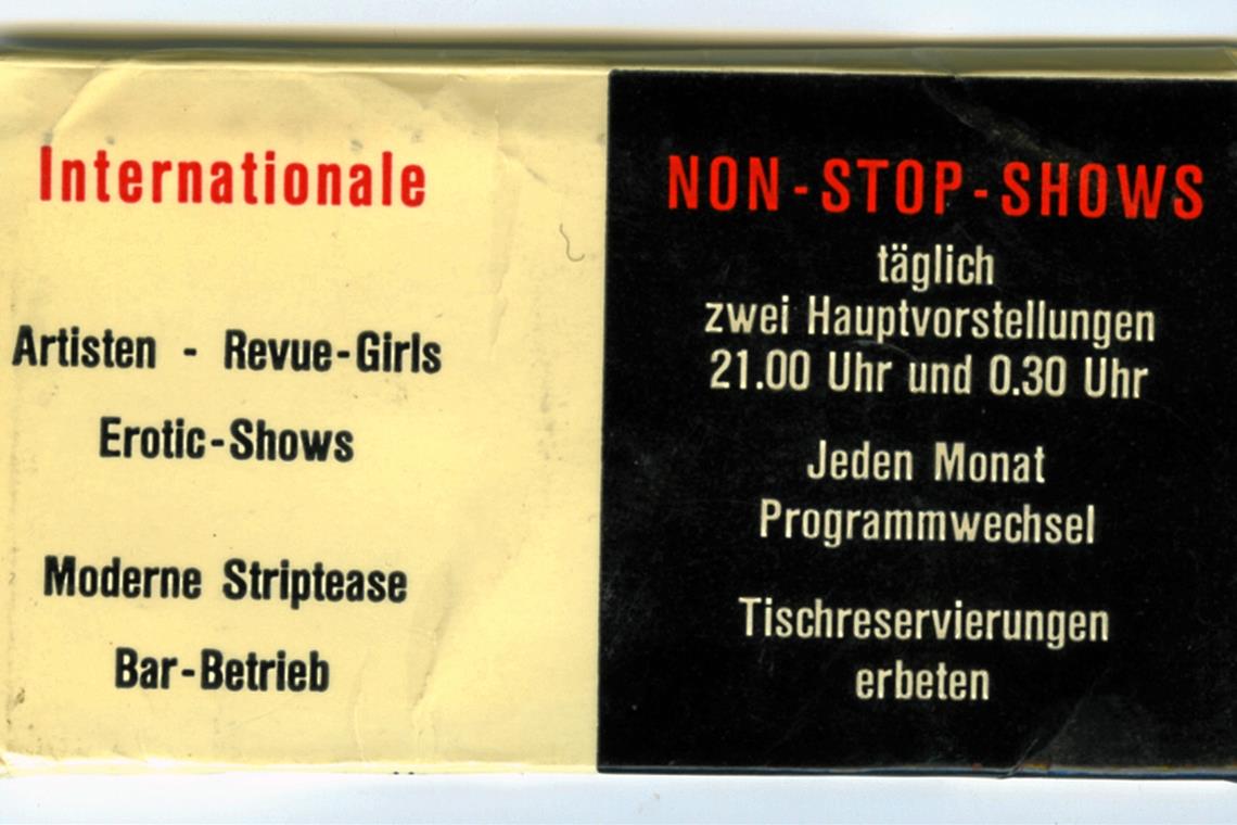 Riffifi macht Backnang zur Sexmetropole Das Programm war vielfältig und wechselte ständig. Langeweile kam zumindest nie auf.