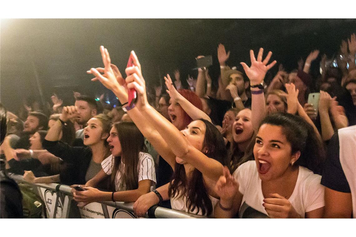 Das Publikum bei den Orsons 2015.