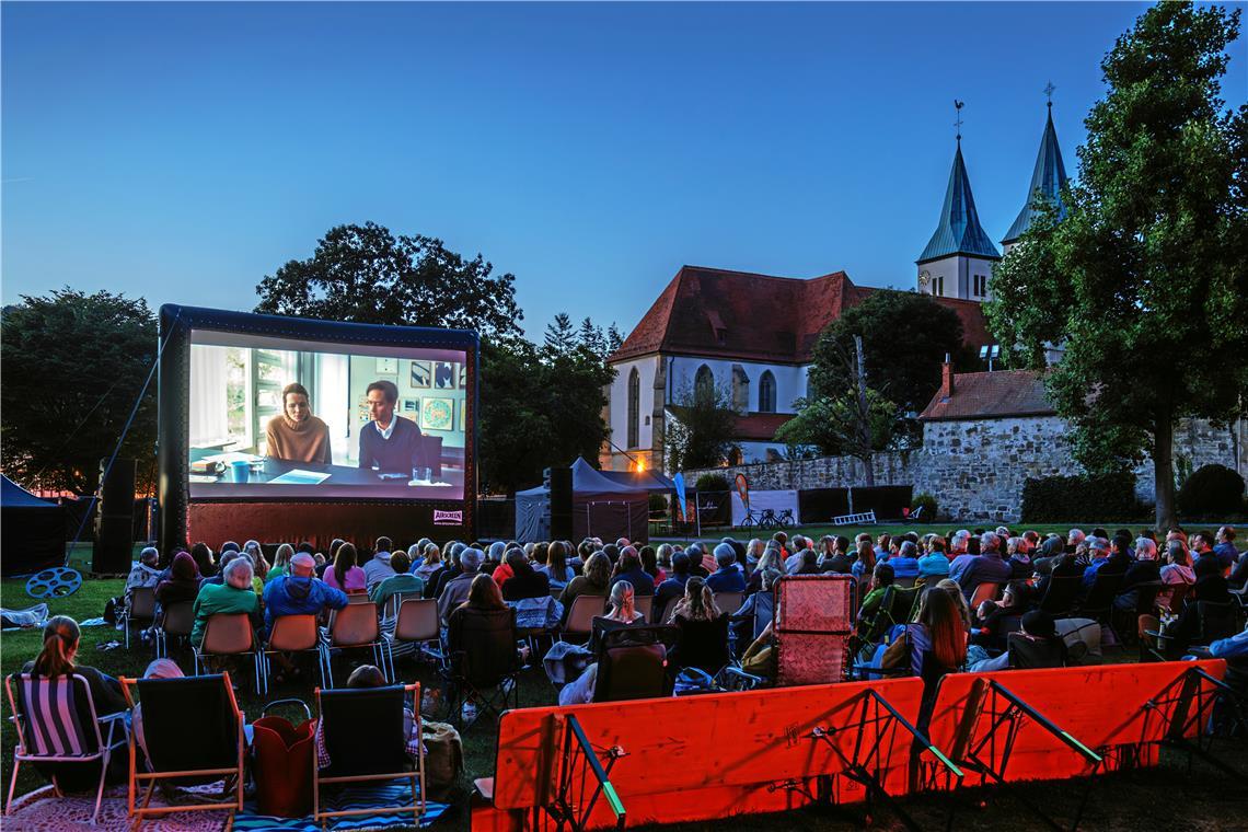 Wunderschne Sommernachtskino Mnster 2023 Bilder