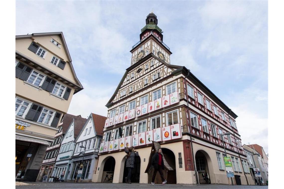 Das Rathaus in Kirchheim unter Teck. Foto: Tom Weller/dpa