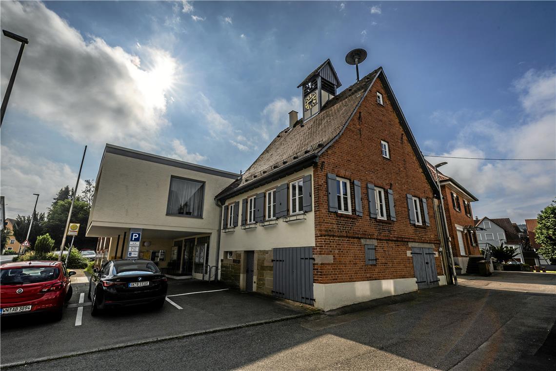 Backnanger Stadtteile wählen Ortschaftsräte Das Rathaus in Waldrems.