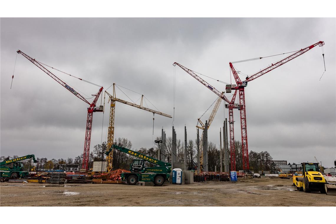 Das Rechenzentrum entsteht auf dem Gelände des ehemaligen Kraftwerks Lübbenau.