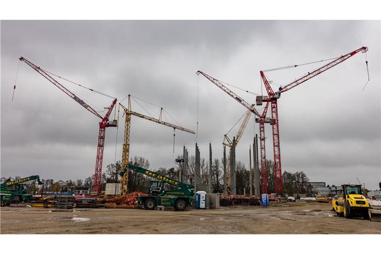 Das Rechenzentrum entsteht auf dem Gelände des ehemaligen Kraftwerks Lübbenau.