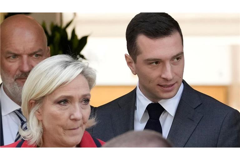 Das rechte Rassemblement National steht im Visier der Finanzfahndung (Archivbild).